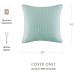  Bree Chunky-Knit 20″ Square Pillow Cover