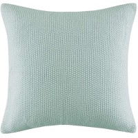 Ink+Ivy Bree Chunky-Knit 20″ Square Pillow Cover