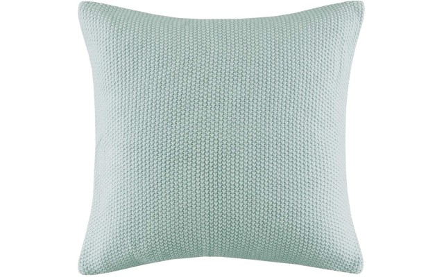  Bree Chunky-Knit 20″ Square Pillow Cover