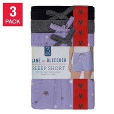 Jane and Bleecker Ladies' Short Set, 3-pack