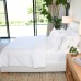 Jennifer Adams Eternal 3-piece Duvet Cover Set, White, Queen
