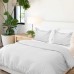 Jennifer Adams Eternal 3-piece Duvet Cover Set, Light Gray, King