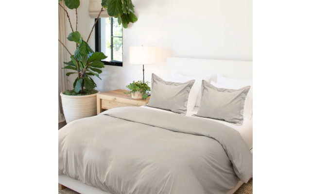 Jennifer Adams Eternal 3-piece Duvet Cover Set, Beige, King