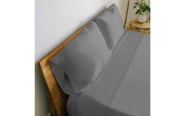  Eternal Sheet Set, Gray, Full