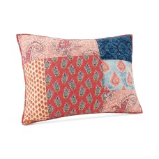 Jessica Simpson Grace Cotton Patchwork Printed Standard Sham