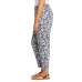  Ladies’ Printed Pull-on Pant, Gray, Medium