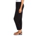  Ladies’ Printed Pull-on Pant, Black, Large