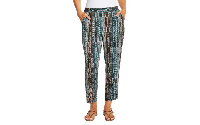  Ladies’ Printed Pull-on Pant, Multi, X-Large
