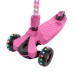  Saturn 3 Wheel Light-up Folding Scooter Pink