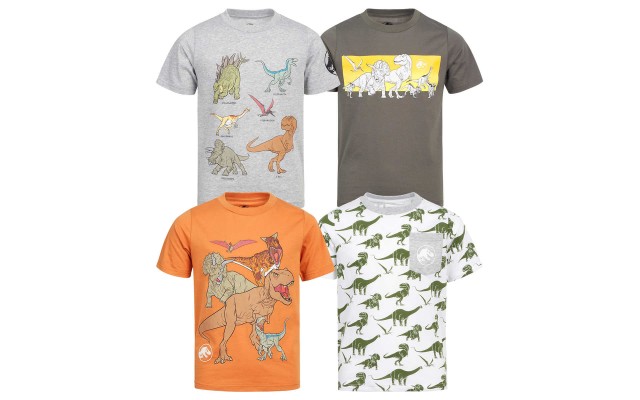  Kids' 4-pack Tee, One Color, 3T