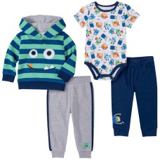 Kids Headquarters Infant 4-piece Set, Monster