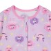 Kids Headquarters Kids' 2-pack Blanket Sleeper, Pink Monster, One Color, 12 Months
