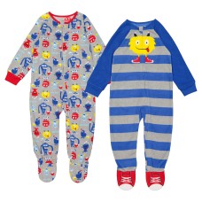 Kids Headquarters Kids' 2-pack Blanket Sleeper, Monster