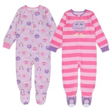 Kids Headquarters Kids' 2-pack Blanket Sleeper, Pink Monster