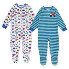 Kids Headquarters Kids' 2-pack Blanket Sleeper, Trucks