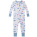 Kids Headquarters Kids' 3-pack Cotton Sleepers, Shark, One Color, 18 Months