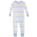 Kids Headquarters Kids' 3-pack Cotton Sleepers, Shark, One Color, 18 Months
