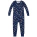 Kids Headquarters Kids' 3-pack Cotton Sleepers, Rocket, One Color, 9 Months