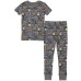 Kids Headquarters Kids' 6-piece Cotton PJ Set, Construction, One Color, 4T