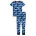 Kids Headquarters Kids' 6-piece Cotton PJ Set, Deep Sleeper, One Color, 8