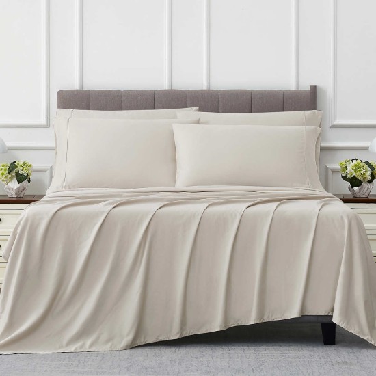  680 Thread Count 6-piece Sheet Set, Beige, Queen