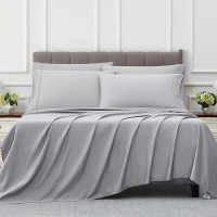 Kirkland Signature 680 Thread Count 6-piece Sheet Set, Gray, King