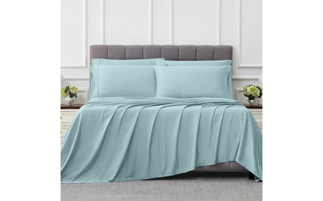  680 Thread Count 6-piece Sheet Set, Green, California King