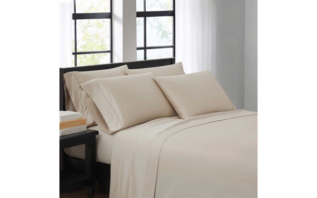  680 Thread Count 6-piece Sheet Set, Tan, California King