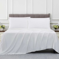 Kirkland Signature 680 Thread Count 6-piece Sheet Set, White, California King