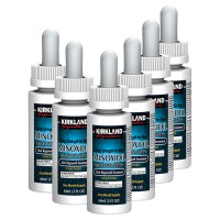 Kirkland Signature Hair Regrowth Treatment Extra Strength for Men, 5% Minoxidil Topical Solution, 2 fl. oz, 6-pack