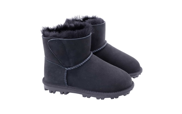  Kid's Shearling Boot, Black, One Color, 1