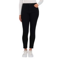 Kirkland Signature Ladies' High-Rise Skinny Jean, Black, 14