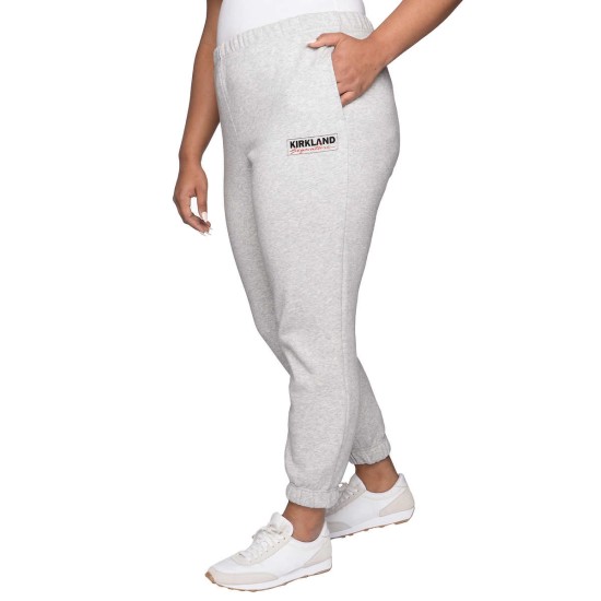  Ladies' Logo Jogger, Gray, X-Small