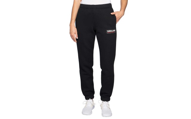  Ladies' Logo Jogger, Black, Large