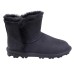  Ladies' Shearling Boot, Black, 10