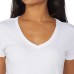  Ladies' V-Neck Tee, 2-pack, Purple, Small