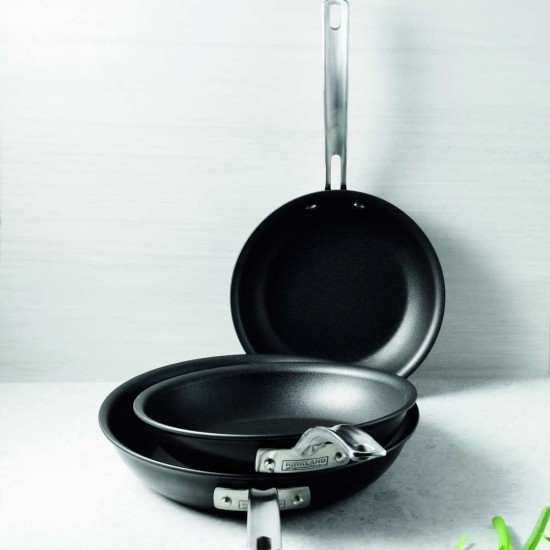  Non-Stick Hard Anodized 3-Piece Sauté Pans