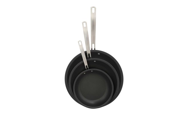  Non-Stick Hard Anodized 3-Piece Sauté Pans