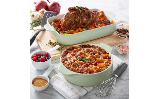 KitchenAid 2-piece Vitrified Stoneware Bakeware Set