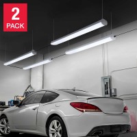 Koda 46” LED Linkable Shop Light with Motion Sensor and Remote, 2-pack