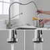  30″ Undermount Single Bowl Kitchen Sink with 18″ Commercial Kitchen Faucet