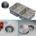  33″ Undermount 16 Gauge Stainless Steel Double Bowl Kitchen Sink