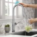  Tall Modern Single-Handle Touch Kitchen Sink Faucet with Pull Down Sprayer, Chrome