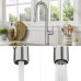  Tall Modern Single-Handle Touch Kitchen Sink Faucet with Pull Down Sprayer, Chrome