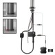  Tall Modern Single-Handle Touch Kitchen Sink Faucet with Pull Down Sprayer, Gold