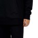  Ladies' Fleece Hoodie, Black, Large