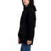  Ladies' Fleece Hoodie, Black, Large