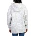  Ladies' Fleece Hoodie, White, Large