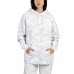  Ladies' Fleece Hoodie, White, Medium