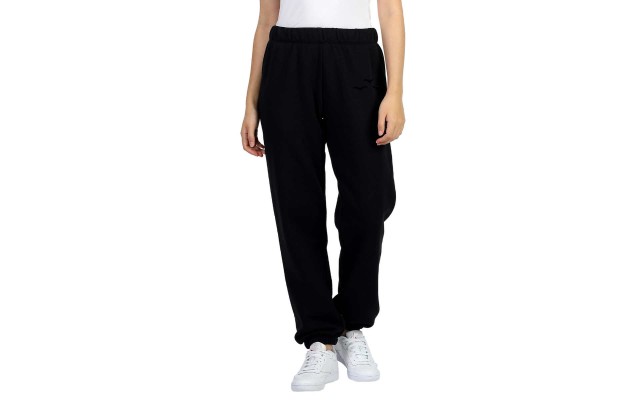  Ladies' Fleece Jogger, Black, Large